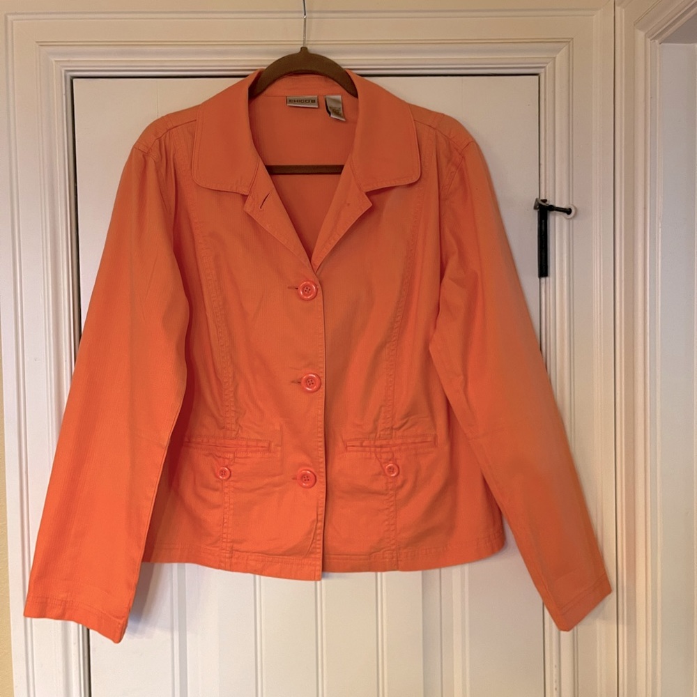Orange women’s jacket